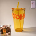 Glass Tumbler with Lid and Straw – Leak-Resistant & Stylish