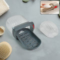 Soap Box Holder – Dust-Proof Lid & Detachable Drain Tray