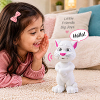 Interactive Mimicking Cat Toy that Repeats What You Say (1 Pc)