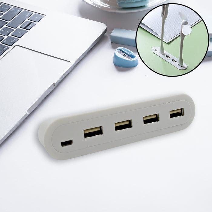 4in1 hub is USB For Pen drive, Mouse, Keyboards, Camera, Mobile, Tablet, PC, Laptop, TV, Study table, CHARGING Extension HUB Portable (1 pc)