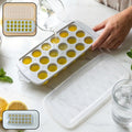Round Ball Ice Cube Tray with Lid – Creates Elegant Ice Spheres