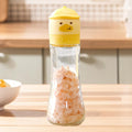 Glass Spice Grinder with Duck Head & Adjustable Ceramic Mill