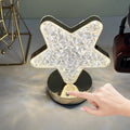 Crystal Diamond Lamp – USB Rechargeable, Dimmable LED | Styleva