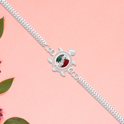 Turtle Motif Rakhi