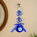 Double OM Evil Eye Hanging – Spiritual Protection Decor