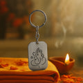 Ganesh Metal Keychain – Auspicious Lord Ganesha Keyring