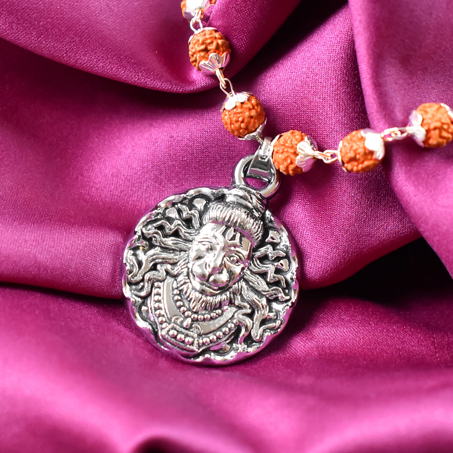 Rudraksha & Hanumanji Pedal Chain A Divine Connection