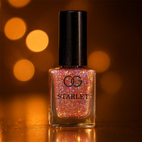 OG Beauty Metallic Rose Starlet Glitter Nail Paint (10 ML / 1 Pc)