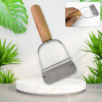 Wooden Handle Metal Vegetable Cutter, Peeler, Slicer (1 Pc / B Grade) (Copy)