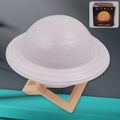 3D Saturn Lamp – Multicolor LED Night Light with Base | Styleva