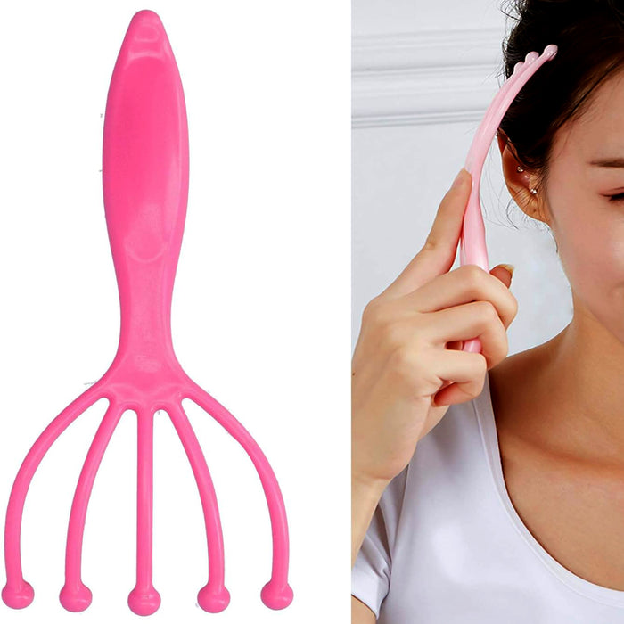 Scalp Massager Handheld Portable Head Massager Deep Relax and Pressure Relief in Office Household and Tour & Father’s Day and Mother’s Day Gifts for Home Relaxation (1 Pc )