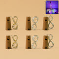 LED Bottle Fairy Lights – Cork-Shaped Multicolor String Light