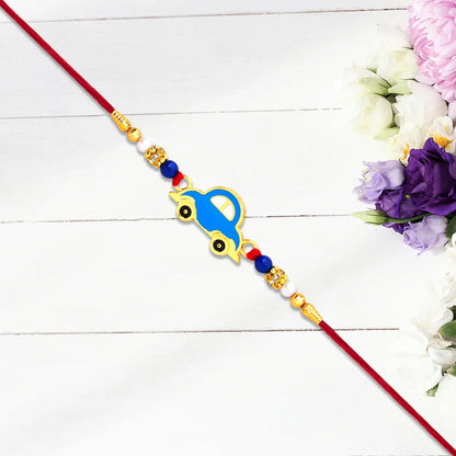Car Design Rakhi for Kids Ideal for Little Brothers on Raksha Bandhan (50pcs)