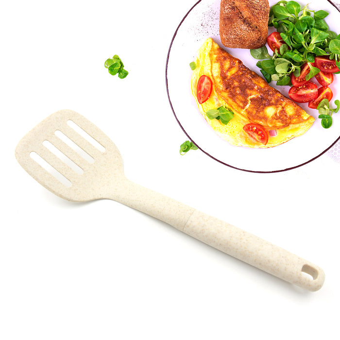 Plastic Kitchen Accessories Skimmer, Spatula Spoon & Soup Spoon Heat Resistant  Non Stick Spoons Kitchen Cookware Items Heat Resistant Plastic Kitchen Utensils for Cooking, BPA FREE Gadgets for Non-Stick Cookware (1 Pc )