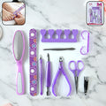 Manicure & Pedicure Nail Care Tool Set – Complete 10-Piece Grooming Kit