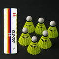 Plastic Shuttlecock – Durable & Consistent Flight (6 Pcs Set)