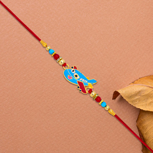 cartoon airplain kids rakhi