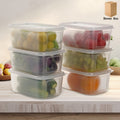 Plastic Food Storage Containers – 6-Piece Airtight Set for Kitchen