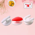 Adhesive Wall Hook Set – Strong Grip & Reusable Utility Hooks (3pc)