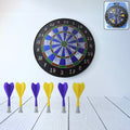 Magnetic Dart Board – Safe Indoor Outdoor Game with 6 Soft-Tip Darts