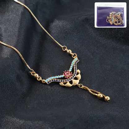 Stylish Multicolor Stone Designer Necklace for Women