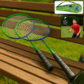 Kids Badminton Racket Set – Lightweight with Carry Bag for Beginners