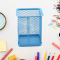 Metal Pen Holder – Mesh Desk Organizer for Office | Deskrova