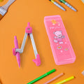 Kids Geometry Compass Set – 3-in-1 with Bear Storage Box