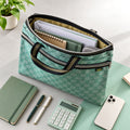 Carry Bag with Dual Handles and Zip Closure for Work Files and Daily Use (1 Pc)