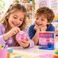 Transforming Spinner Flat Ball Toy with 360 Degree Spin for Kids and Desk Play