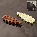 Hair Claw Clips – Strong Non-Slip Plastic Clip for Women