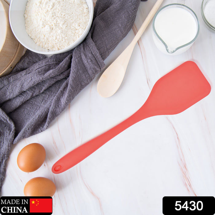 Silicone Spatula Spoon, High Heat Resistant to 480°F, Hygienic One Piece Design, Large Non Stick Cooking Utensil (30cm)
