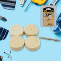 Wool Felt Polishing Pads – Rotary Tool Set (4 Pcs) | Wagtail