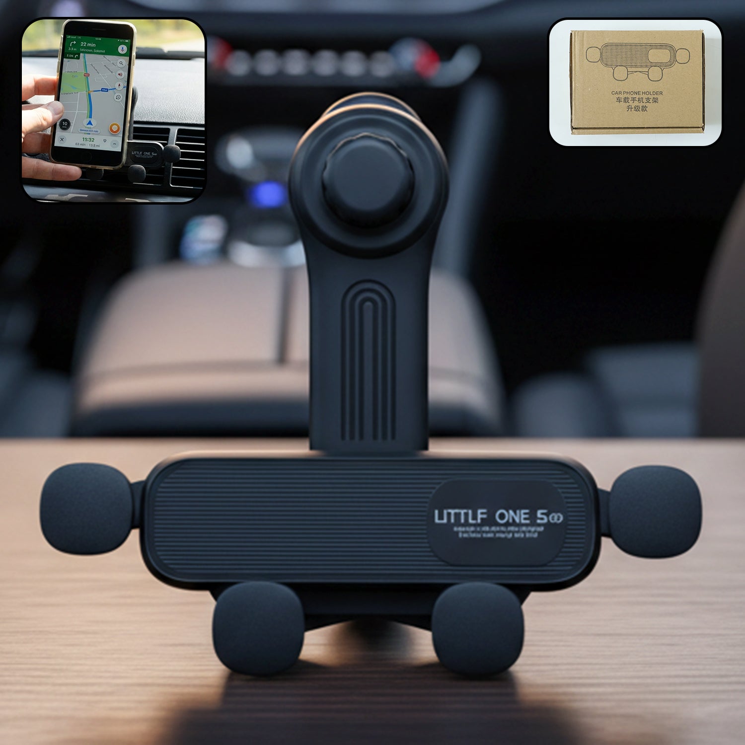 Universal Car Air Vent Phone Holder on Vent