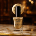 Metallic Nail Polish – High-Shine Vintage Brass Gold Finish