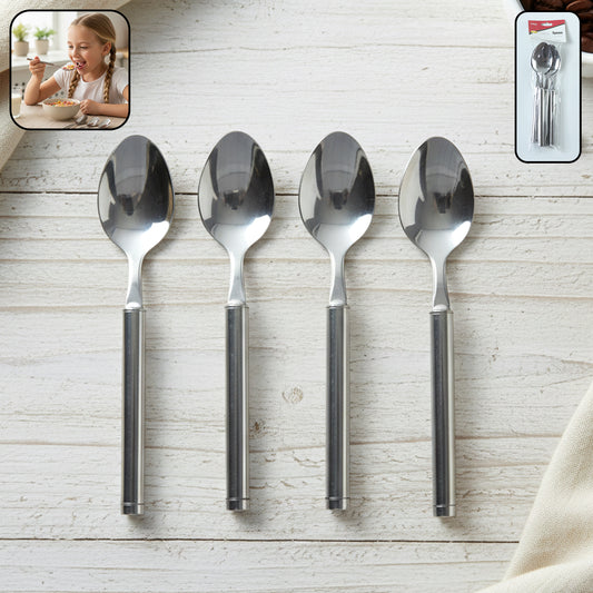 Stainless steel dinner spoons
