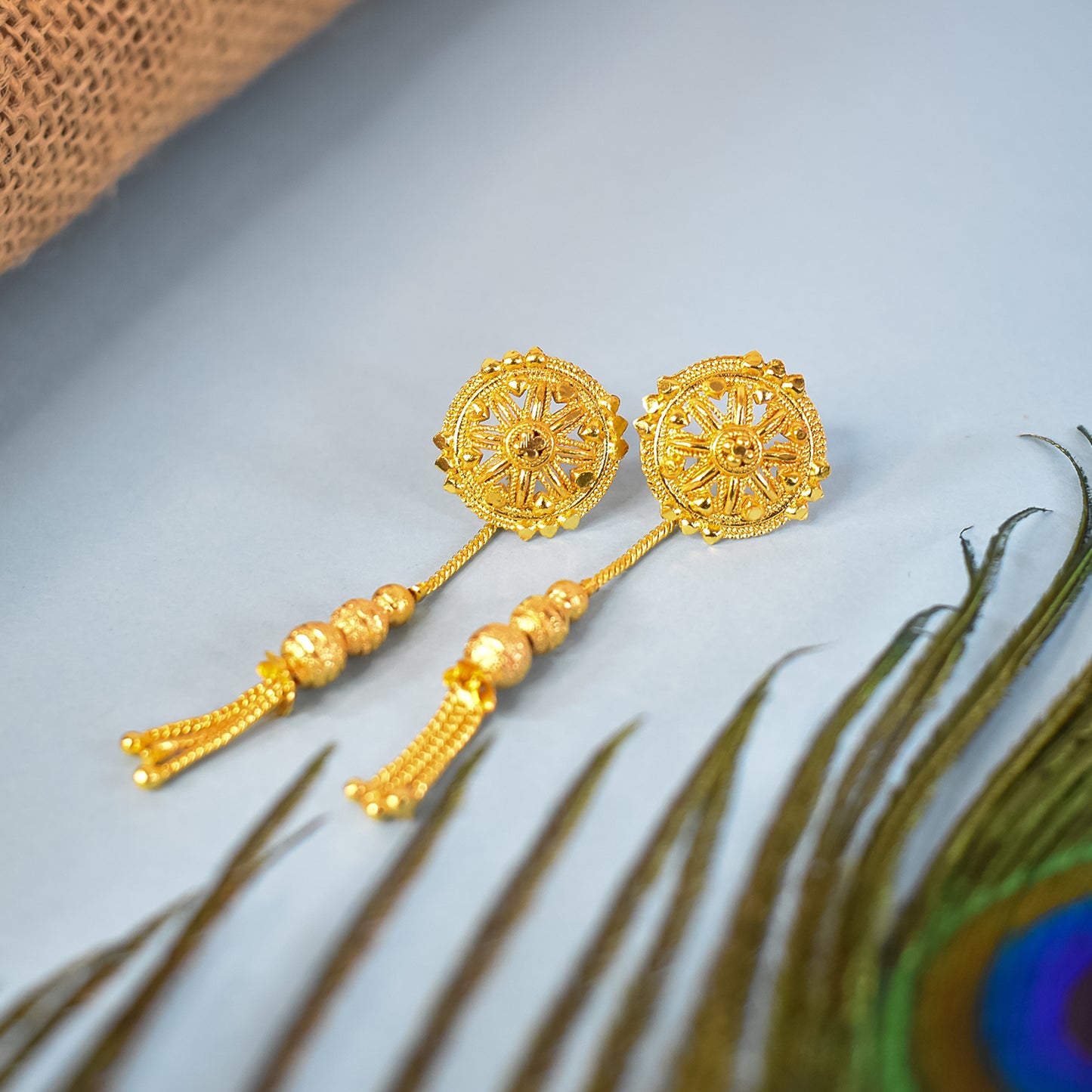 Elegant Gold-Plated Earrings for Women – A Timeless Piece of Luxury and Style