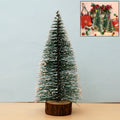 Mini Artificial Christmas Tree with Snow Effect – Compact Festive Decor