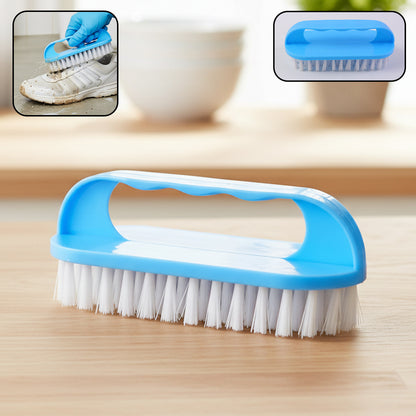Multipurpose heavy duty handheld cleaning scrub brush