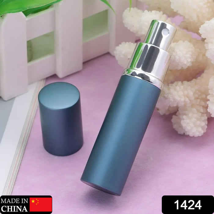 Refillable Fine Mist Spray Bottle for Perfume, Sanitizer, Travel Beauty & Makeup - 1 Pc