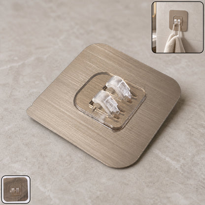 Plastic wall hook for bathroom use