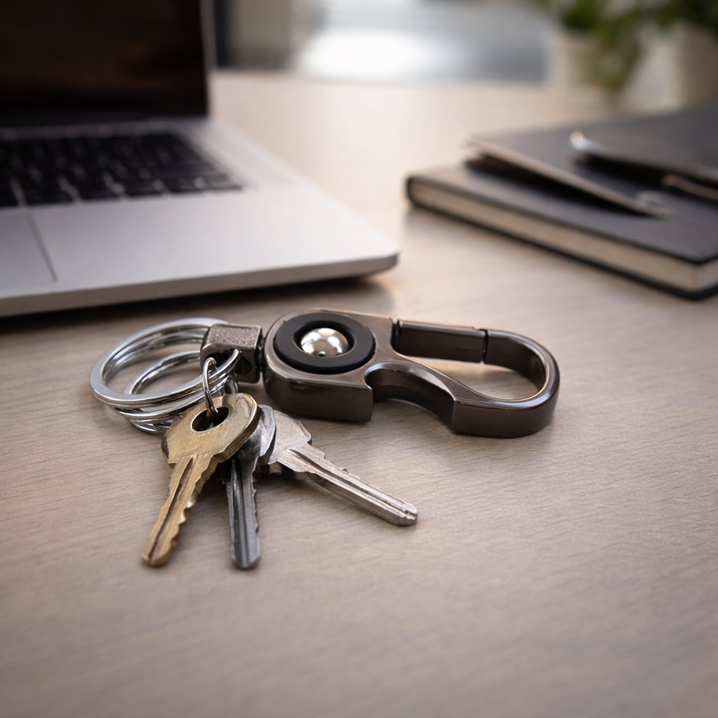 heavy duty metal keychain