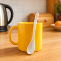 Plastic Mug with Matching Spoon – Heat-Resistant & Ergonomic
