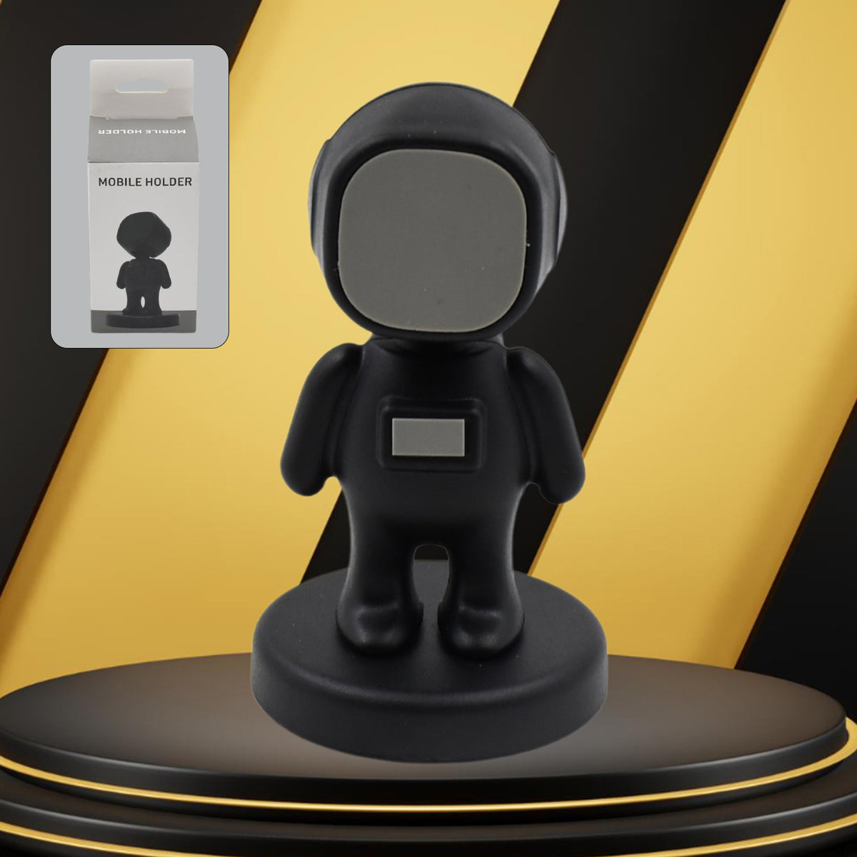 12909 Magnetic Mobile Phone Holder, Cartoon Version of Astronaut Car H ...