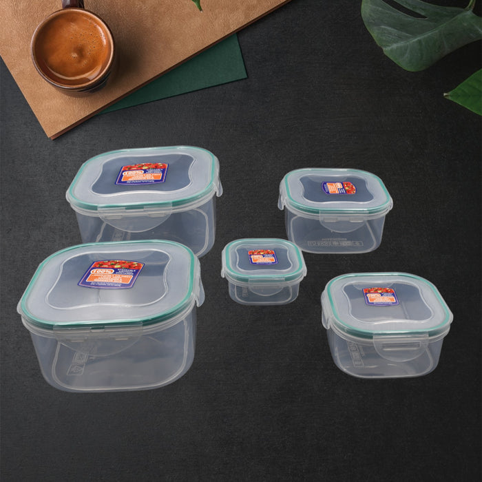 5498 Kitchen Containers Set, Fridge Storage Boxes, Plastic Containers —  DeoDap