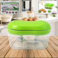 Garlic & Vegetable Chopper – Manual Hand Push for Quick Prep
