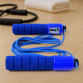 Digital Skipping Rope – Adjustable Length with Foam Grip & Jump Counter
