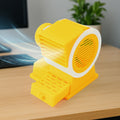 Mini Dual-Blade USB Table Fan – Portable Cooling with Fragrance Tray