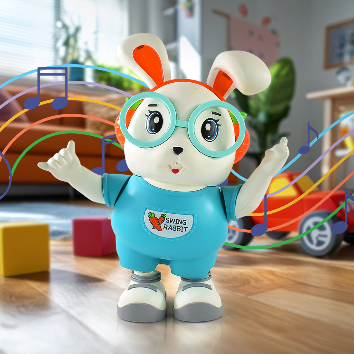Electroplay Swing Rabbit Musical Dancing Toy – Interactive Bunny with