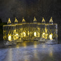 LED Crystal Flameless Candle Set – Elegant 6-Piece Décor